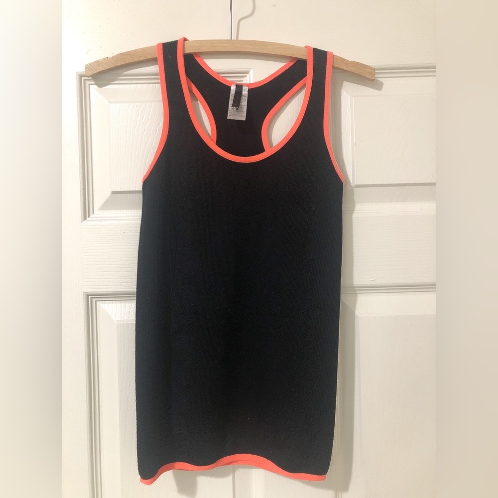 New Mix Black/Orange Tank Top